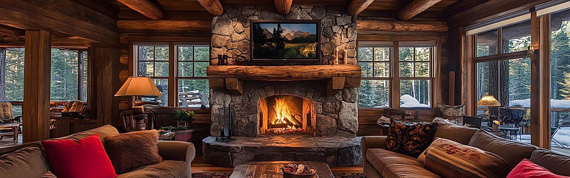 Rehome - Şömine Çevresi Dekorasyonu için Yaratıcı Fikirler