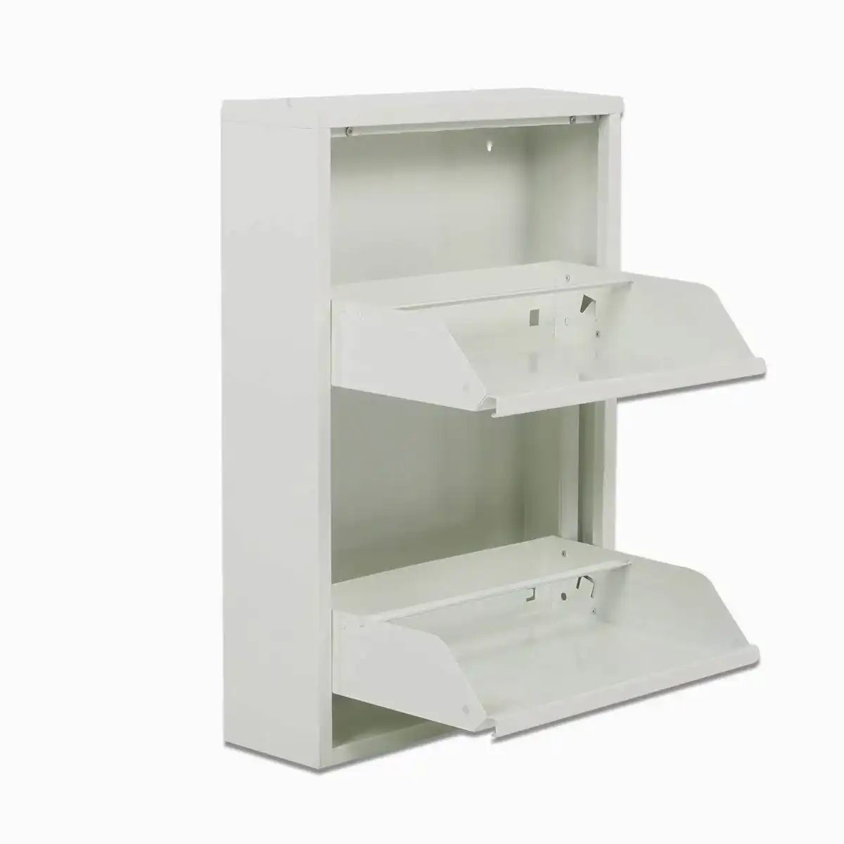 iki Raflı Metal Ayakkabılık | 2 li Metal Ayakkabı Dolabı