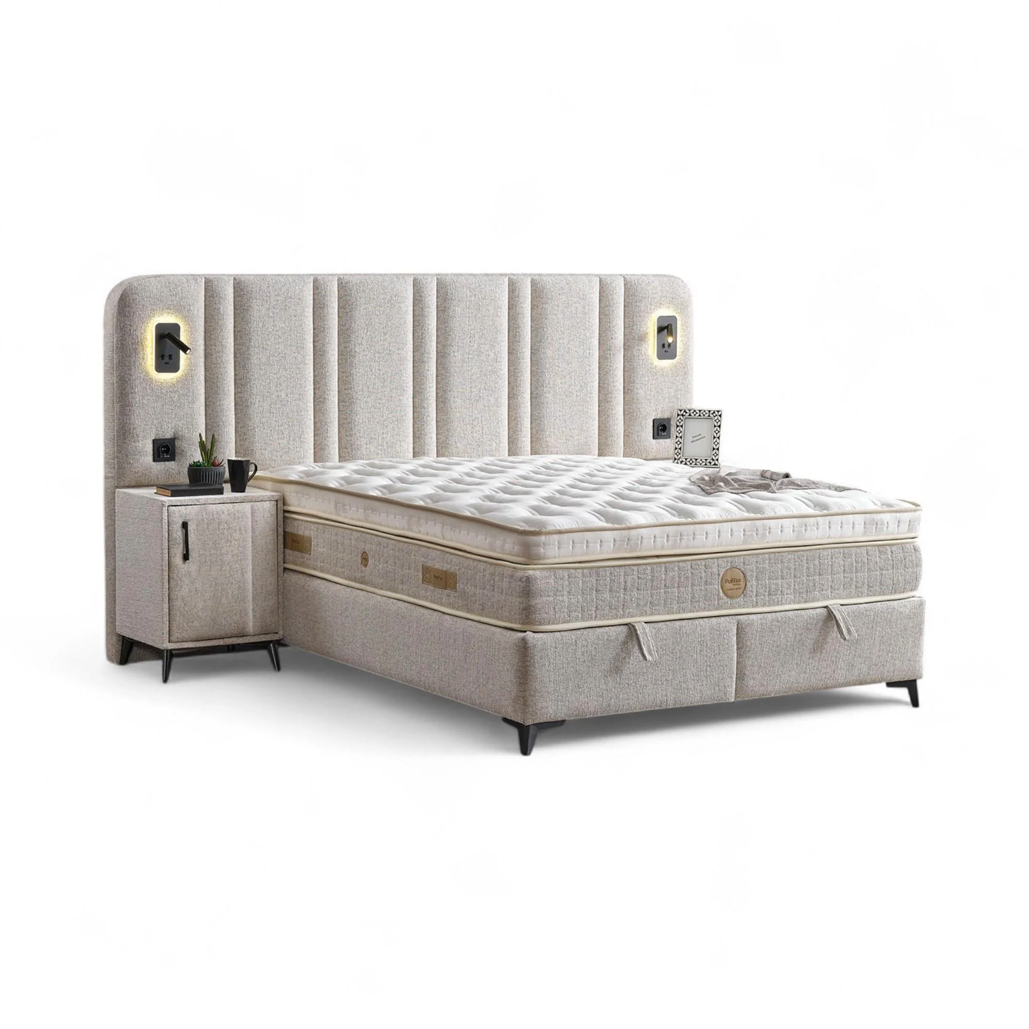 Hugga Yatak Takımı | Yatak Baza Başlık Seti