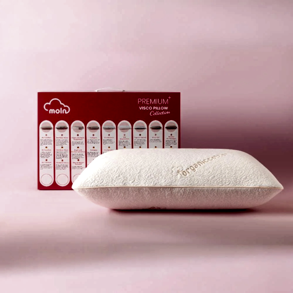 Moln Organic Cotton Visco Yastık | Doğal & Cilt Dostu