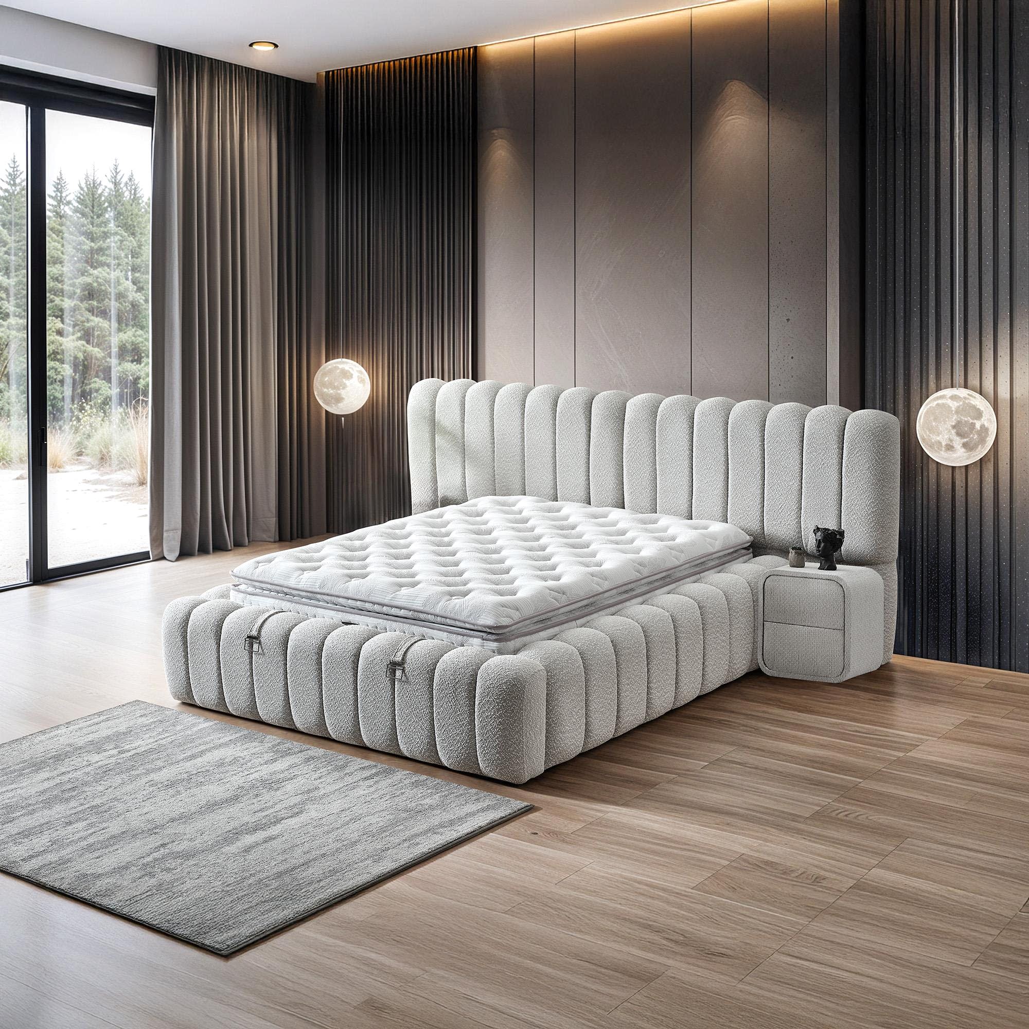 Polo Baza Başlık Yatak Seti | Pocket Spring Teknolojili Yatak Takımı