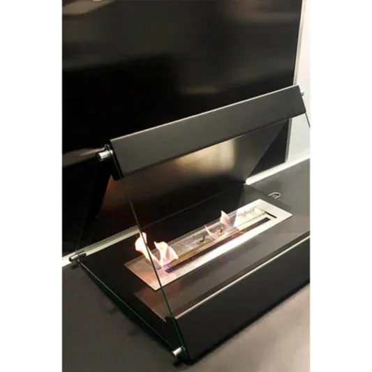 Korflame Angi Bacasız Şömine | Taşınabilir Şömine | Dumansız | Rehome