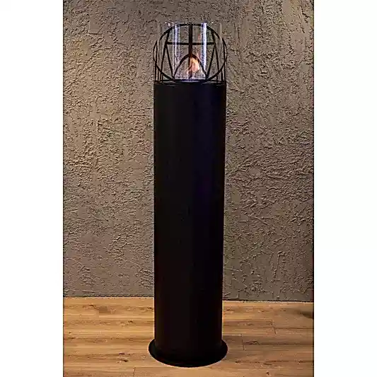 Korflame Guard 160cm Bacasız Şömine | Taşınabilir Şömine | Dumansız