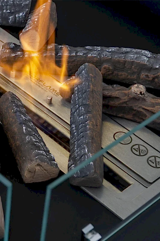 Korflame Petto Large Bacasız Şömine | Dumansız | Rehome